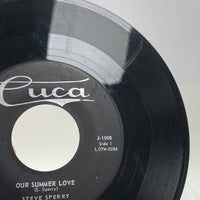 Steve Sperry 'Our Summer Love/That Aint So' 1960 WI Rocker 45 Cuca J-1008 VG-