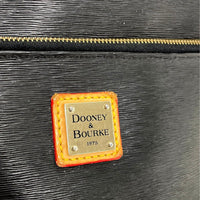 Dooney & Bourke Black & Brown Leather Crossbody Purse