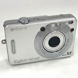 Sony Cyber-shot DSC-W50 6.0 MP Digital Camera-Tested/Working