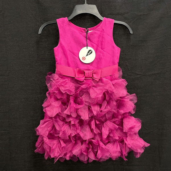 NWT Girls NEIMAN MARCUS Marchesa Silk Fucshia Formal Pedal Dress Sz S MSRP$79.99