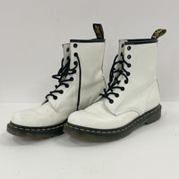Dr. Martens 1460 Smooth Leather Combat Boots Women's Size 9 White