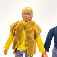 VNTG 1976 Mego Corp Starsky & Hutch 8" Posable Action Figures - Set of 2