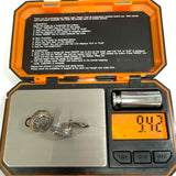 Suspicion Sterling Silver Two-Tone Marcasite Oval Omega Earrings, 9.42g