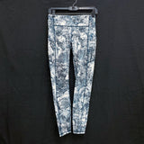Wmns LULULEMON Blue & White Pattern Speed On Tight Full on Luxtreme Leggings 6