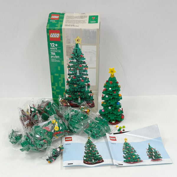 2x LEGO 40573 Christmas Tree; Both Assumed Complete