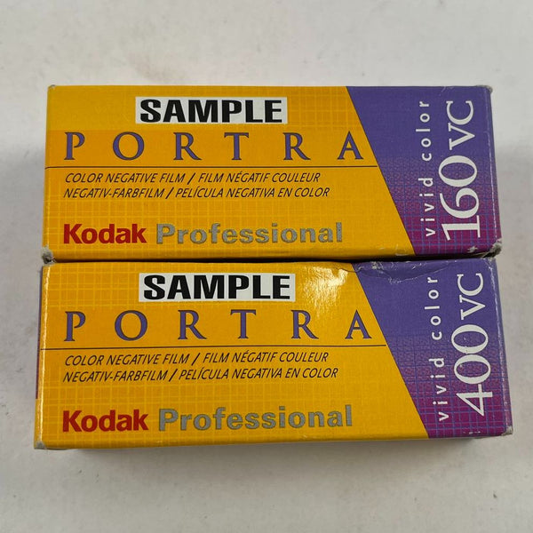 NIB Kodak Professional Portra Color Negative 120mm Film Samples 160vc & 400vc