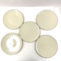 Vintage 5pc 10.5” Dinner Weatherly by Lenox Plates