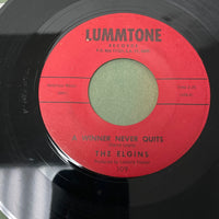 The Elgins 'A Winner Never Quits / Finally' 1963 LA Soul/RnB 45 - VG