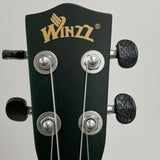 Winzz Hand-Rubbed Series Soprano Ukulele w/Case & Tuner