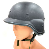 M88 Style Adjustable U.S. PASGT Plastic Adult Helmet for Reenactments, Airsoft