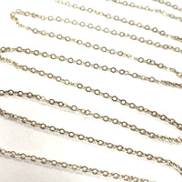 32" Sterling Silver Opera Length Cable Chain Necklace, 2.22g