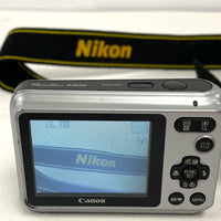 Canon PowerShot A800 PC1592 3.3x 10.0MP 6.6-21.6mm 1:3.0-5.8 Lens - TESTED