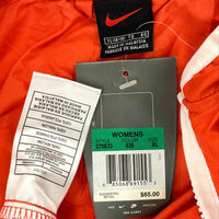 NWT Nike Red White Full Zip Hooded Athletic Vest Women’s Sz XL