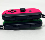 Nintendo Switch JoyCon Controller Pair w Wrist Straps - TESTED