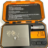 Sterling Silver Simple 18" CZ Drop Pendant Necklace, 2.36g