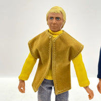 VNTG 1976 Mego Corp Starsky & Hutch 8" Posable Action Figures - Set of 2