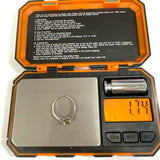 Sterling Silver Sz. 8.5 Square-Cut Peridot Gemstone Solitaire Ring, 1.74g