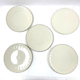 Vintage 5pc 10.5” Dinner Weatherly by Lenox Plates