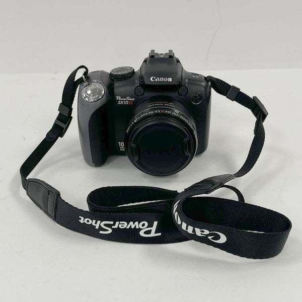 Canon PowerShot SX10 IS PC1304 10.0MP Lens 5.0-100.0mm 1:2.8-5.7 USM - TESTED