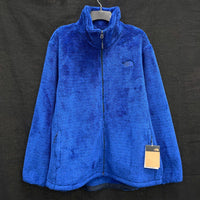 NWT Wmns THE NORTH FACE Blue Plush Fleece Osito Sweater Jacket Sz 3X MSRP$119