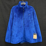 NWT Wmns THE NORTH FACE Blue Plush Fleece Osito Sweater Jacket Sz 3X MSRP$119