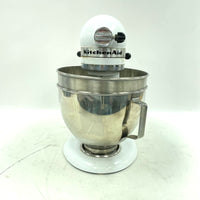 KitchenAid Classic Stand Mixer Model K45SSWH with Bowls and Attachments - TESTED