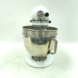KitchenAid Classic Stand Mixer Model K45SSWH with Bowls and Attachments - TESTED