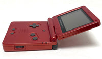 Nintendo GameBoy Advance SP, Red, System w/ Charger, Works-TESTED