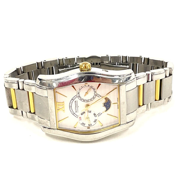 Vintage Men's WITTNAUER SWISS MULTIFUNCTION MOONPHASE Watch Untested