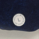 Lululemon Dark Blue Patterned T.H.E. Linerless 9” Short Men’s Sz L