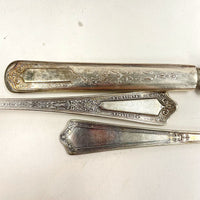 30pc American Silver Co/International Dorset Silverplated Flatware Set w/Case