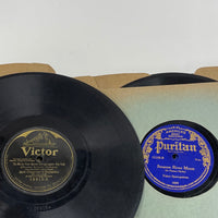 20s Dance Bands 78s Lot in Binder - Sam Lanin