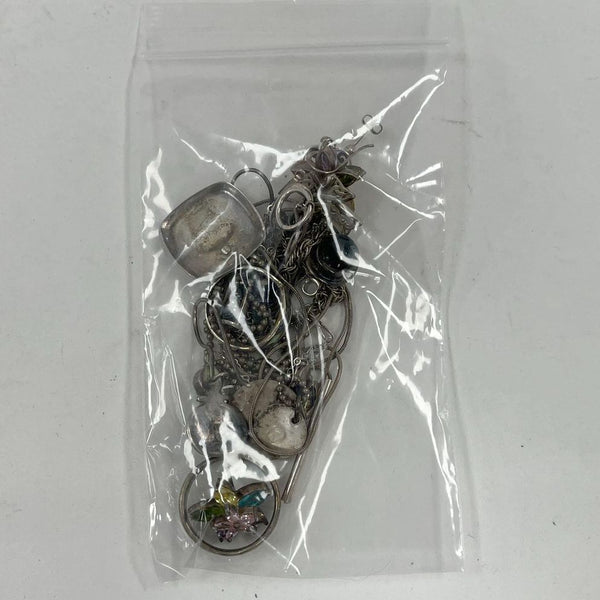 52.58g Grab Bag 925 Sterling Silver Fashion Jewelry for Scrap