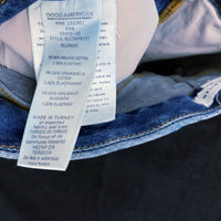 NWT Wmns GOOD AMERICAN Blue Denim Good Legs Skinny Crop Jeans Sz 14 MSRP$119