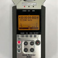 Zoom Handy Recorder Model H4n Black/Silver with Case - TESTED