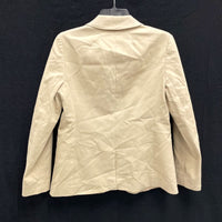NWT Wmns J.CREW Khaki Tan Single Breasted Basic Lapel Blazer Jacket Sz 6 MSRP$