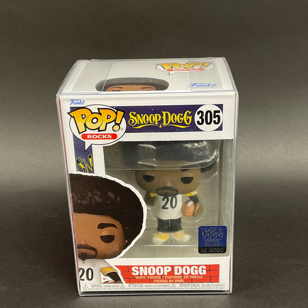 Funko Pop Rocks Ltd Ed Snoop Dogg Figure 304 in Plastic Case