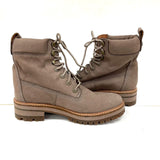 Women's Timberland Taupe Courmayeur Valley 6" Boots Size 8.5; MSRP: $160