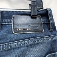 Mens Y2k DIESEL INDUSTRY 100% Cotton Blue Denim Jeans Sz 30