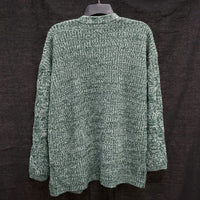 NWT Wmns MAURICES Forest Green Knit Open Front Cardigan Sweater Sz S MSRP$44.9