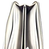 Coach 57232 Off White Bandana Rivets Accordion Zip Around Wallet