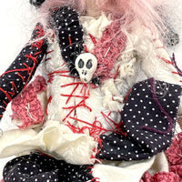 Lulu Lancaster Original 2011 Sculpted Gothic Clown Doll 16" Collectible