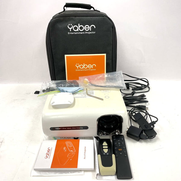 YABER Pro V7 Portable LED LCD Projector - TESTED