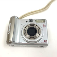 Canon PowerShot A530 AiAF PC1184 5.0MP 5.8-23.2mm 1:2.6-5.5 Lens in Box - TESTED