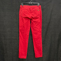 Wmns BROOKS BROTHERS Red Fleece Stretch Skinny Pants Sz 6