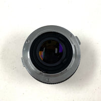 Olympus OM-System Zuiko Auto-S 50mm 1:1.8 with UV Leans and Cap