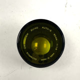 Olympus OM-System Zuiko Auto-S 50mm 1:1.8 with UV Leans and Cap