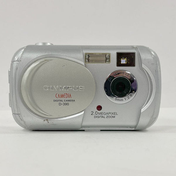 Olympus Camedia Digital Camera Model D-390 2.0MP AF 5mm 1:2.8 Lens - TESTED