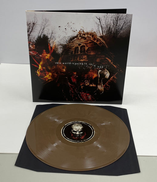 Vein.fm 'This World Is Going To Ruin You' 2022 Ltd/300 Brown/Gold Marble Lp NM