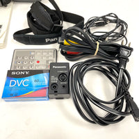 Panasonic Model PV-DV910D PalmSight Mini DV Digital Palmcorder - TESTED